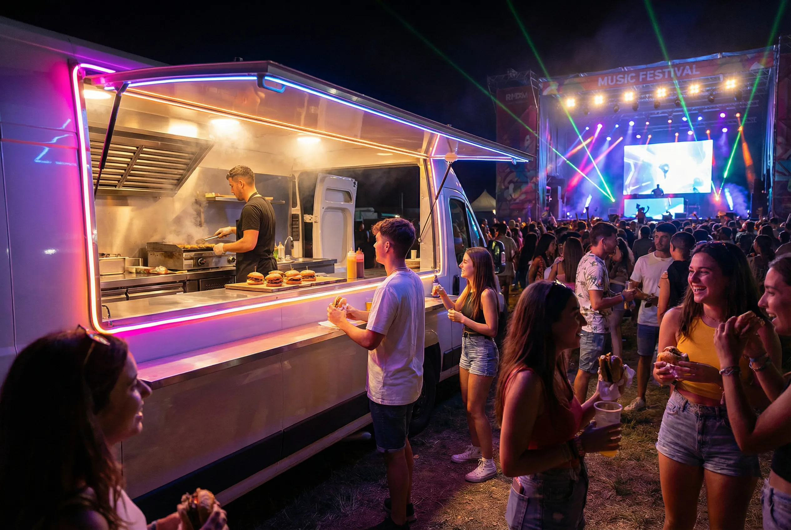 Alquiler de food truck para eventos