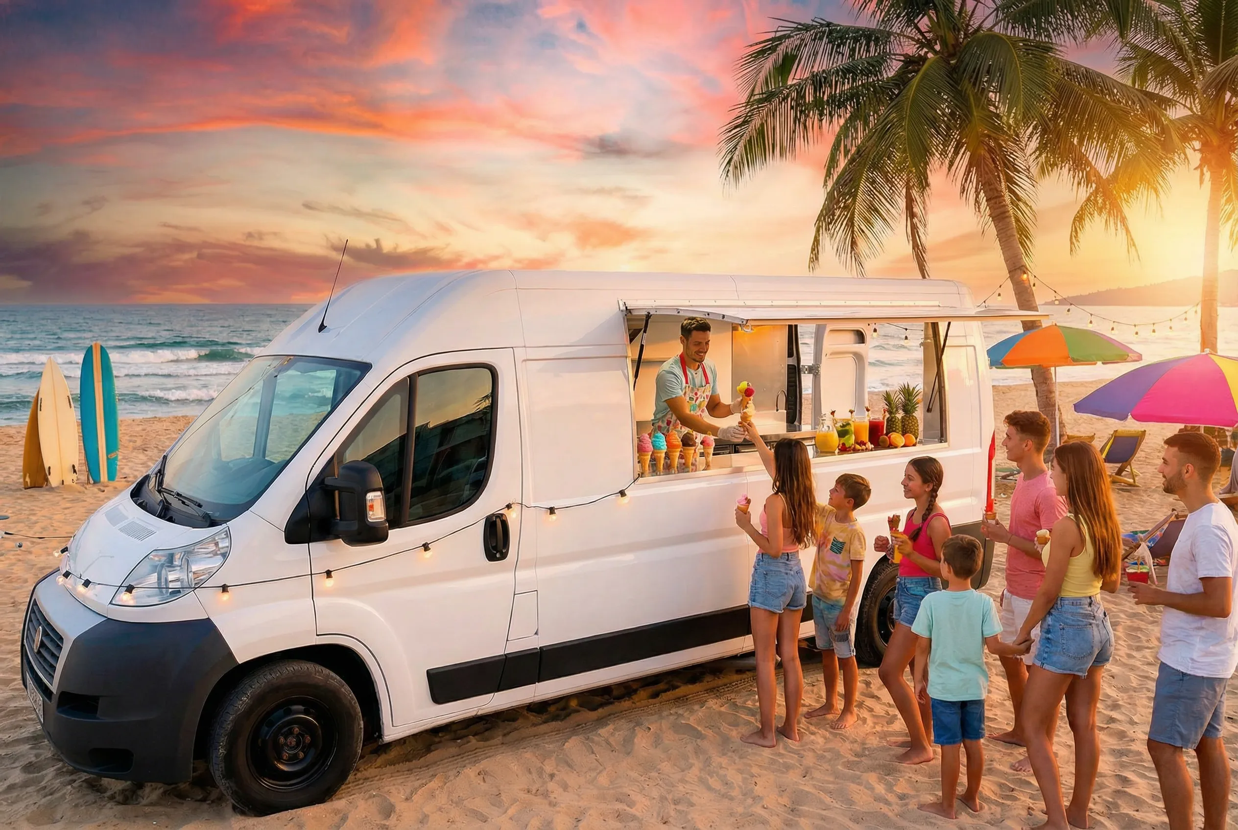 Fiat Ducato Food truck Homologado en Rubí